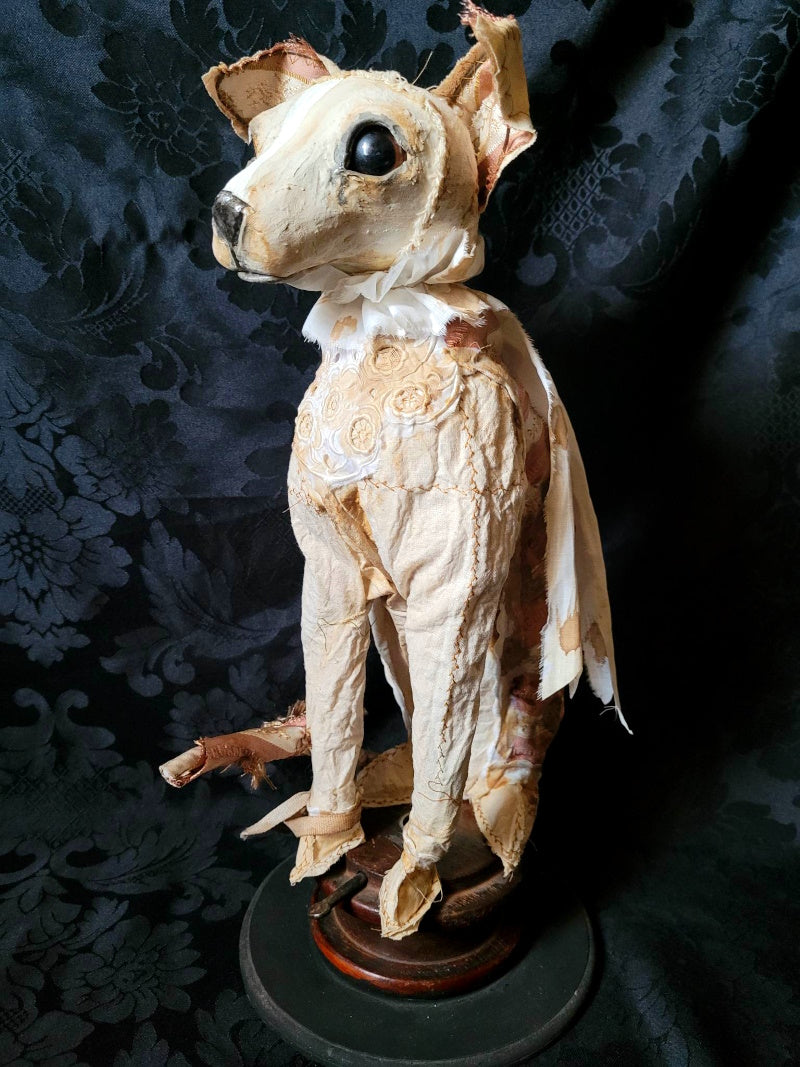BRONCEY Dog Sculpture