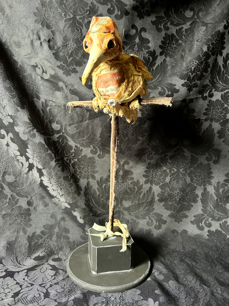 PEPERONIA Bird Sculpture