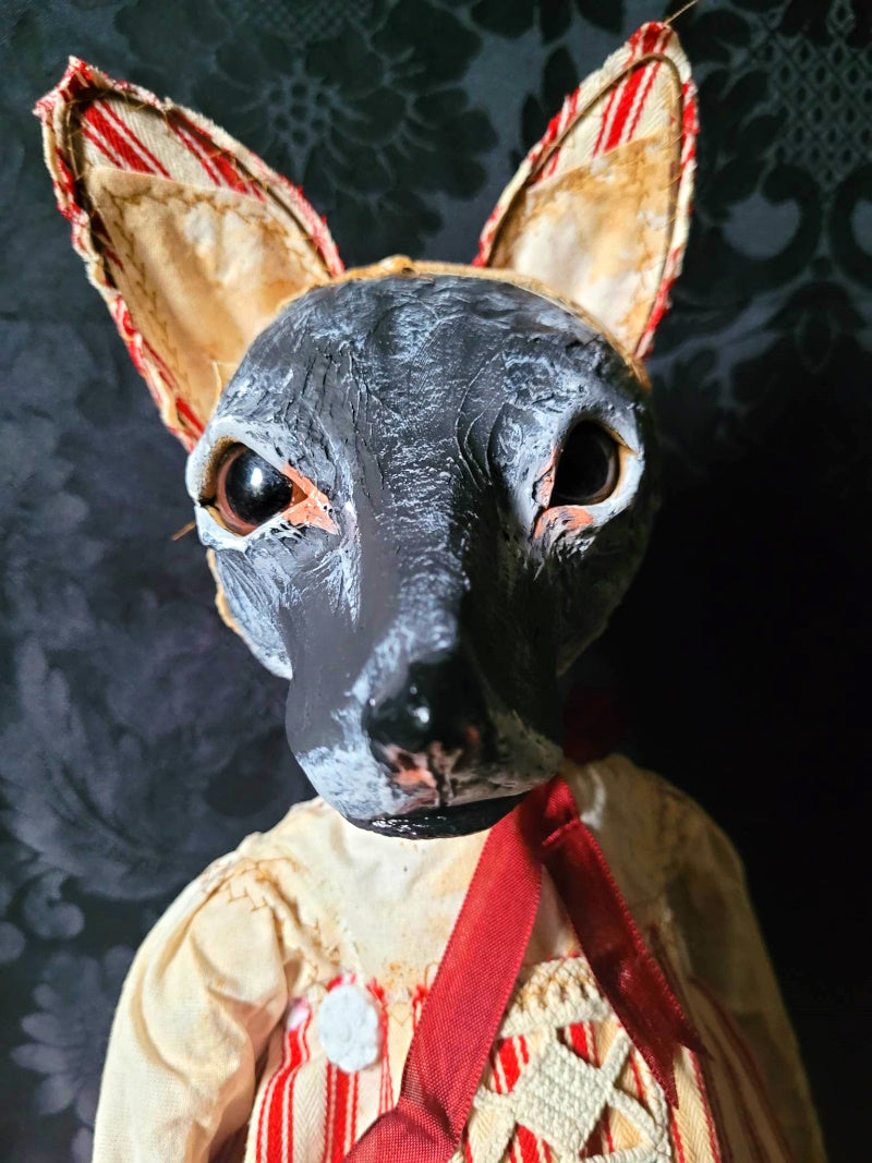 SCHNAUSSE Dog Sculpture