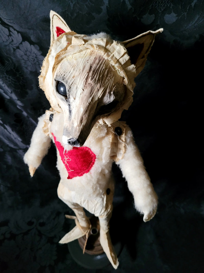 ANTIPHON Fox Sculpture