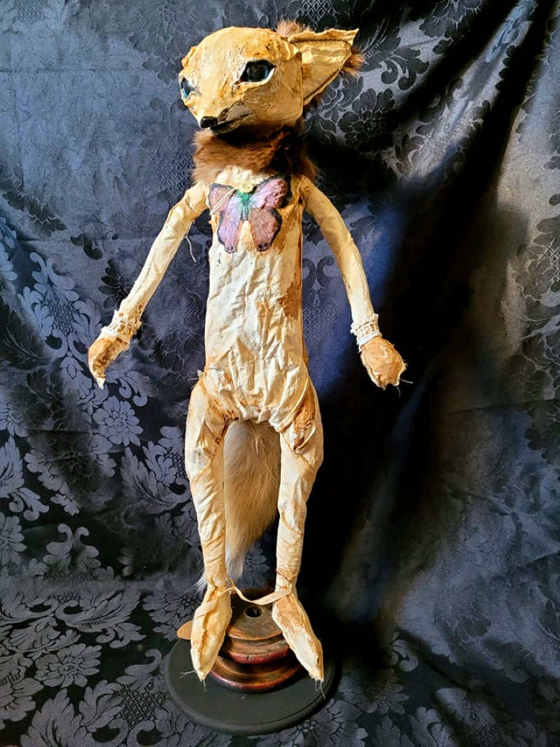 BABAZAY Fox Sculpture