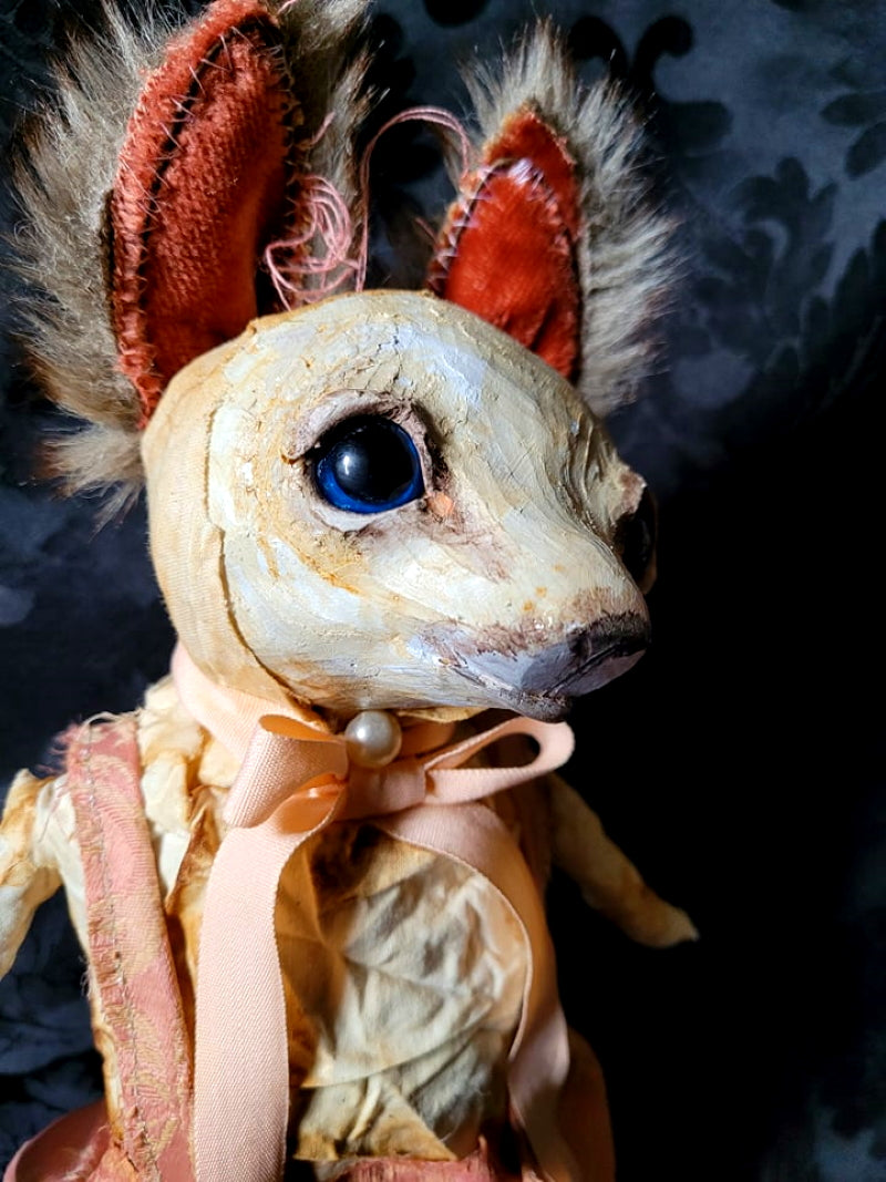 CHICKERELL Fox Cub Sculpture