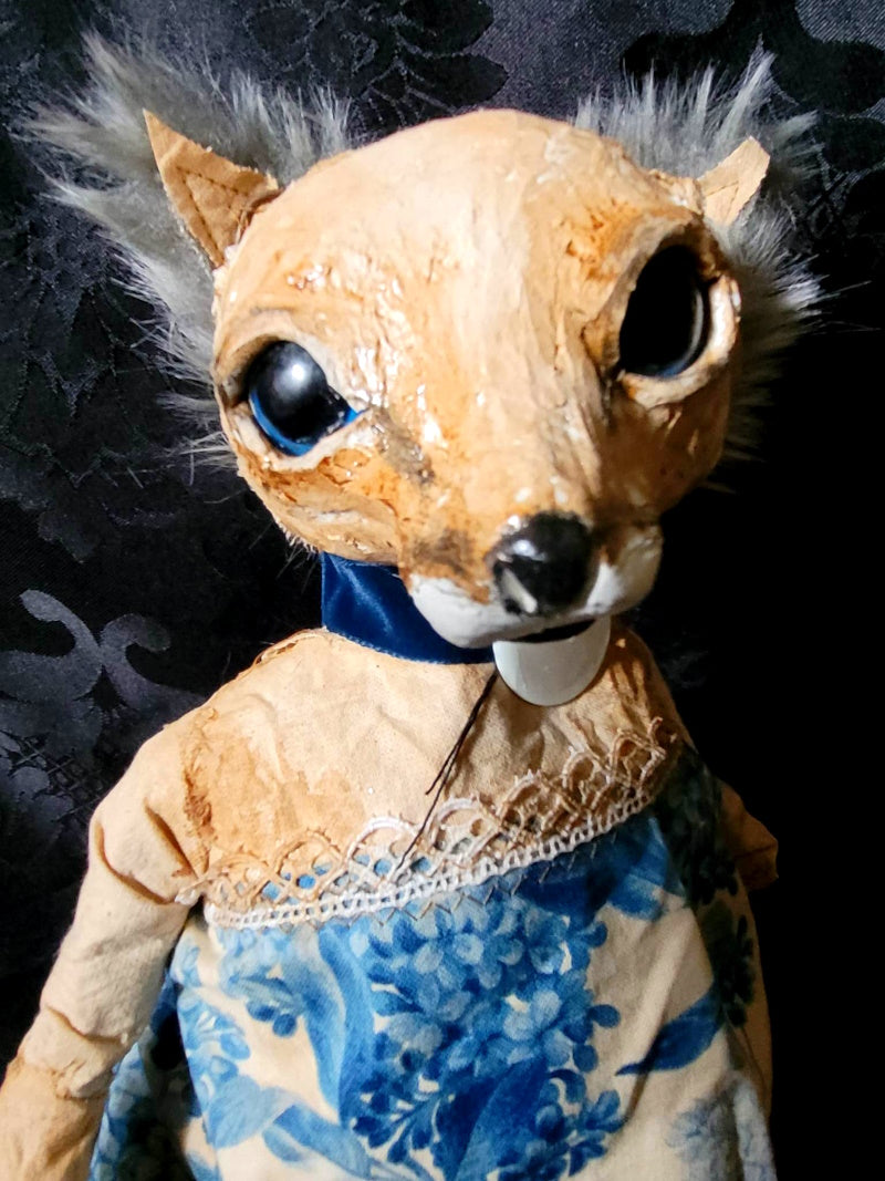 FERRYHILL Baby Fox Sculpture