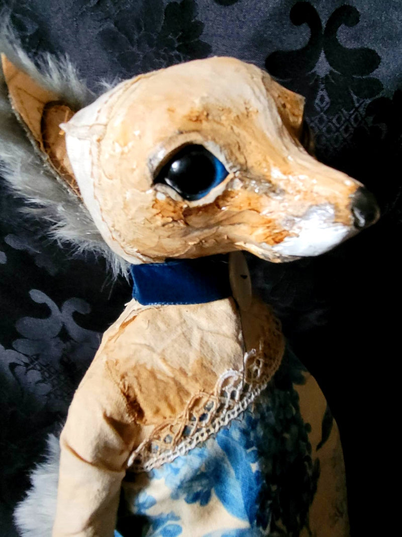 FERRYHILL Baby Fox Sculpture