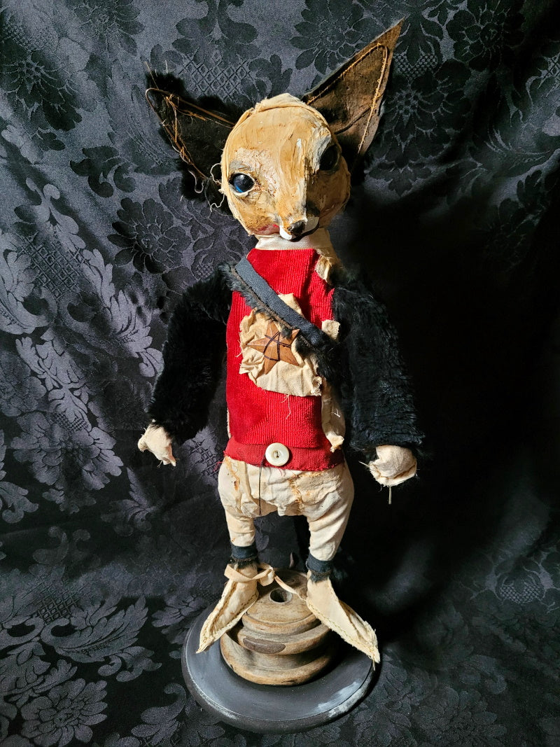 GRINSTEAD Fox Sculpture