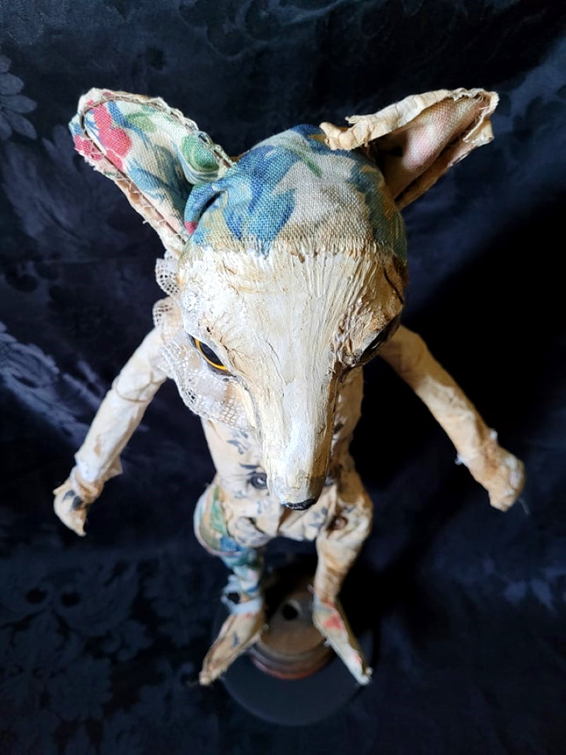 LAWRINO Fox Sculpture