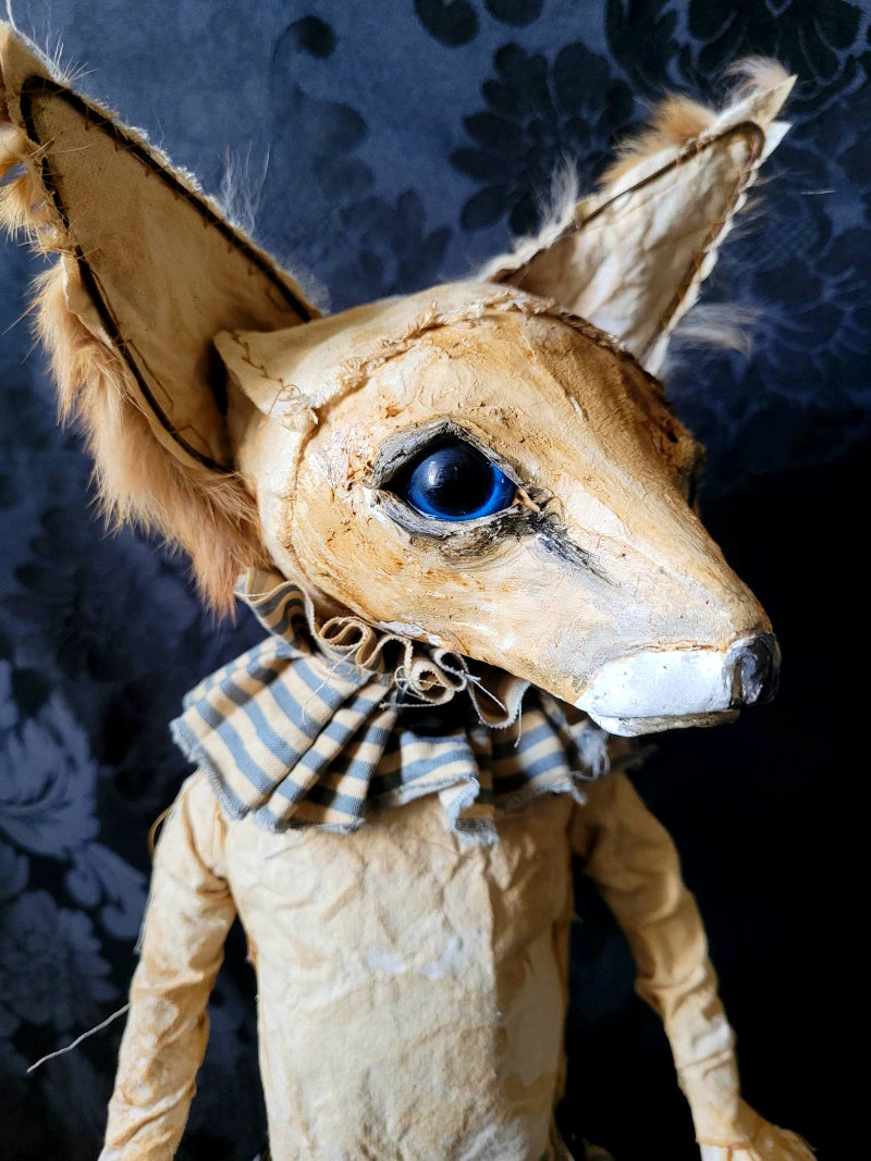 SAUTERELLE Fox Sculpture