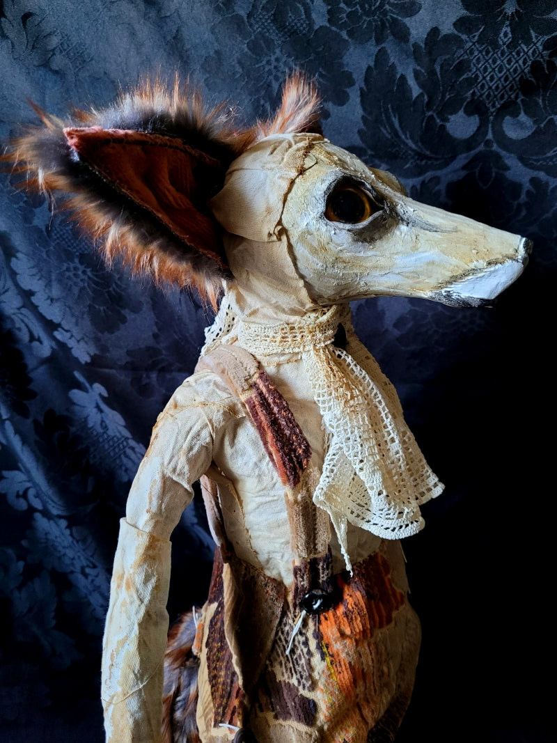 SCAMANDER Fox Sculpture