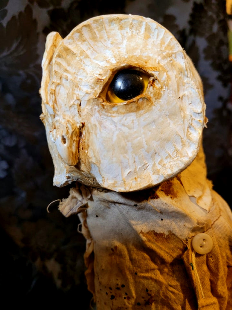 SOLARIS Barn Owl Sculpture